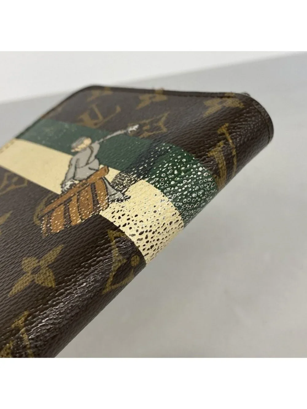 Louis Vuitton Wallet Monogram Glume Zippy Organizer Vert